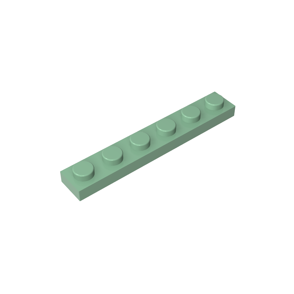 Plate 1 x 6-MyGobricks