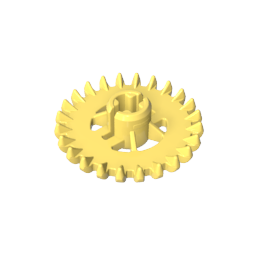 24-tooth crown gear