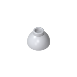 Brick Round 1.5 x 1.5 Dome Top [Plain]-MyGobricks