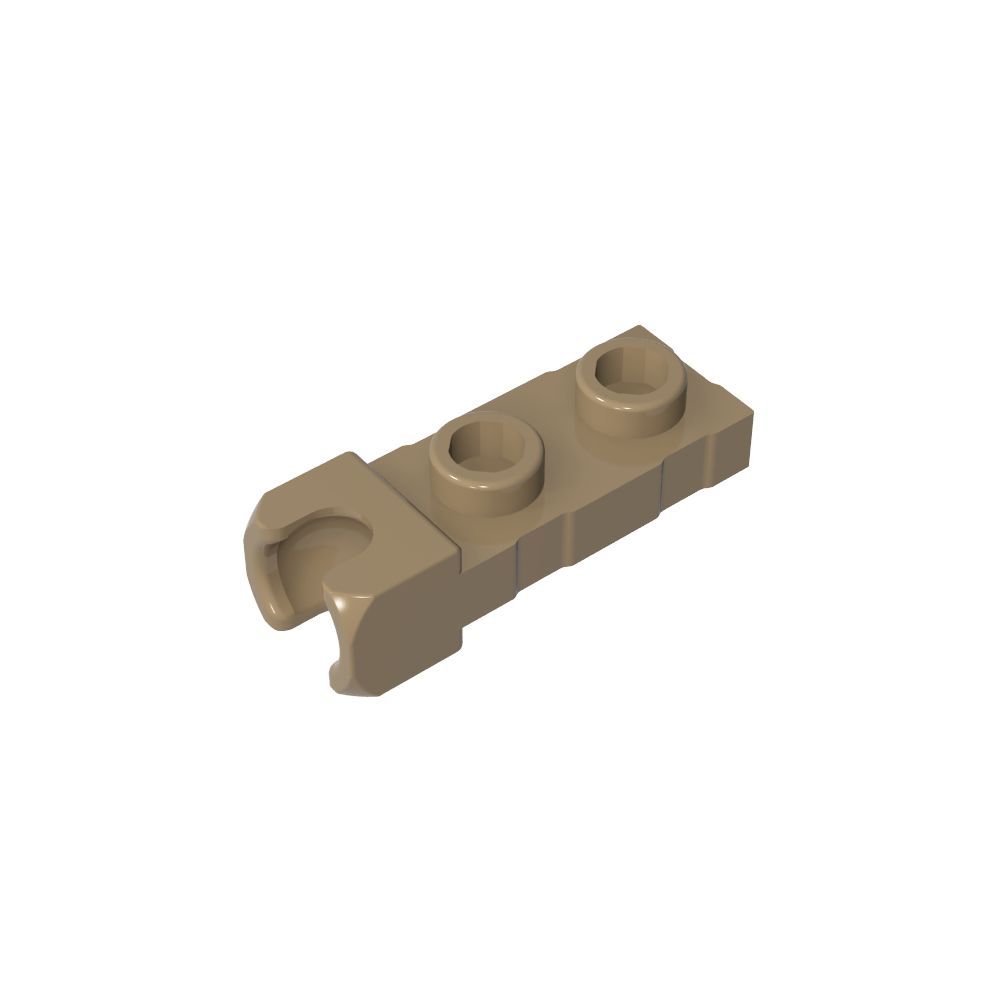 Plate Special 1 x 2 5.9mm End Cup-MyGobricks