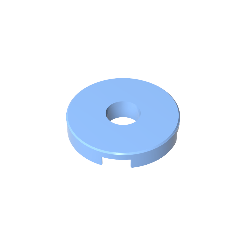 Tile Round 2 x 2 with Hole-MyGobricks