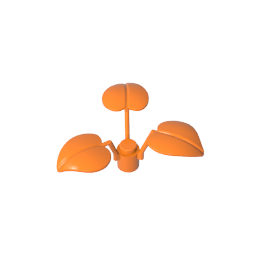 Plant, 1 x 1 x 2/3 - 3 Large Leaves