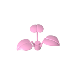 Plant, 1 x 1 x 2/3 - 3 Large Leaves