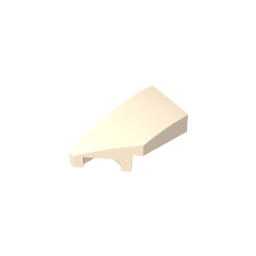 1x2 wedge-shaped curved panel (left)