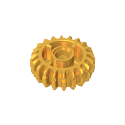 Double bevel 20-tooth transmission gear