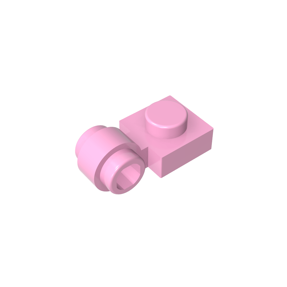 Plate Special 1 x 1 with Clip Light [Thick Ring]-MyGobricks