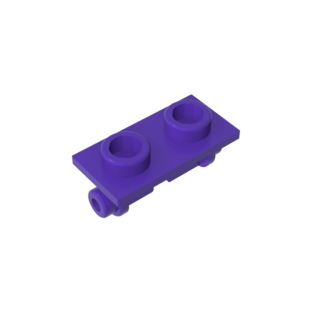 Hinge Brick 1 x 2 Top Plate Thin-MyGobricks