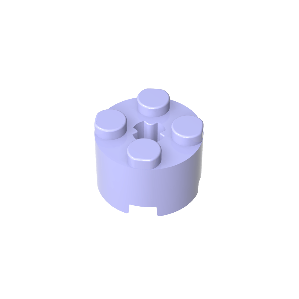 Brick Round 2 x 2 with Axle Hole