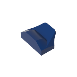 Wedge Curved 1 x 2 x 2/3 No Studs, Wing End