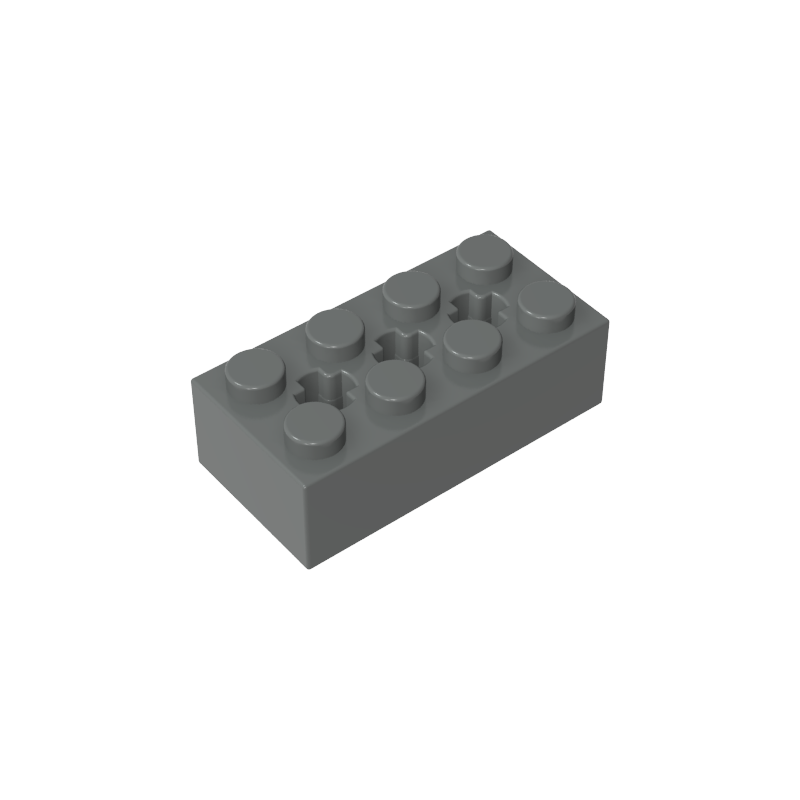 2x4 brick with cross axle hole