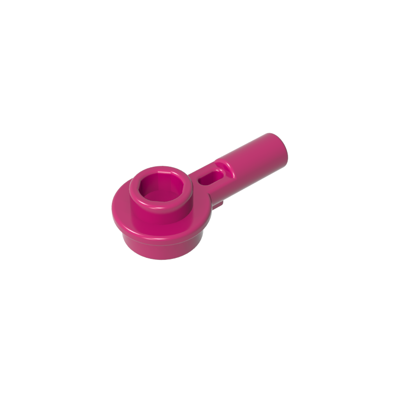 1x1 Round Hole Plate with Handle
