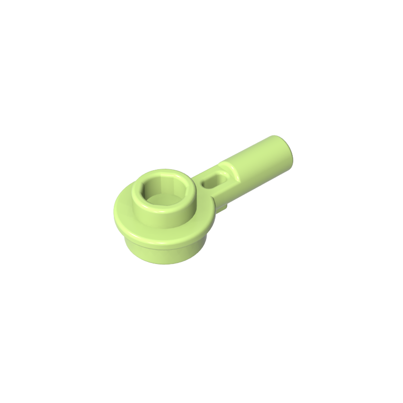 1x1 center hole plate with handle