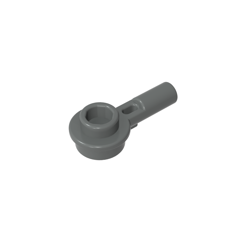 1x1 center hole plate with handle