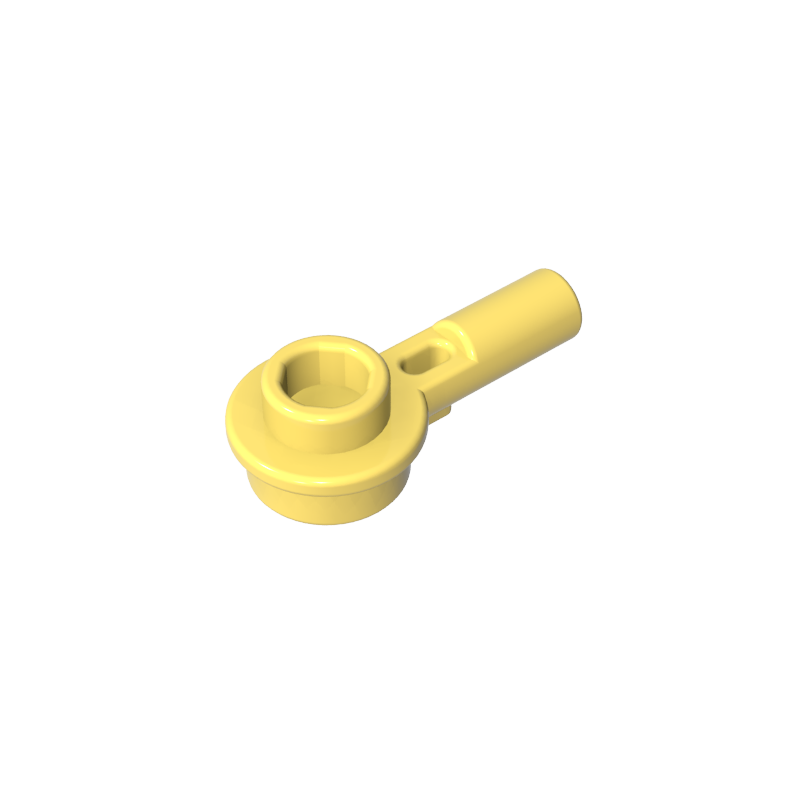 1x1 center hole plate with handle