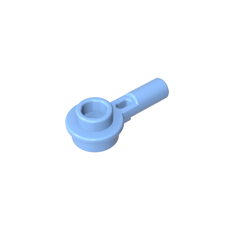 1x1 center hole plate with handle
