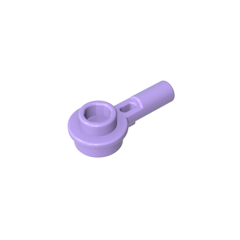 1x1 center hole plate with handle