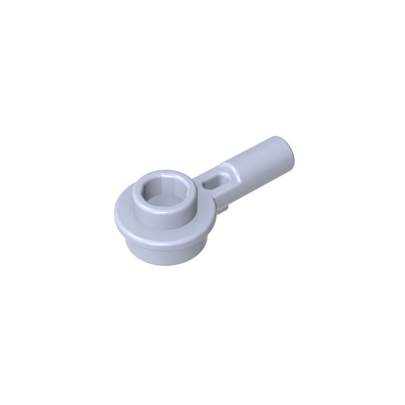 1x1 center hole plate with handle