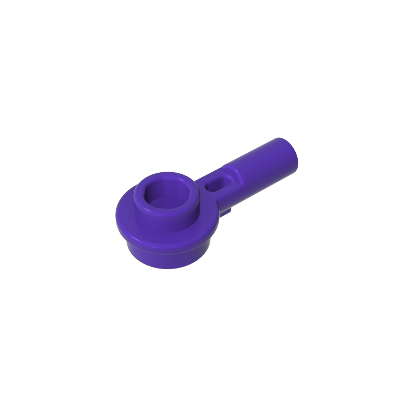 1x1 center hole plate with handle