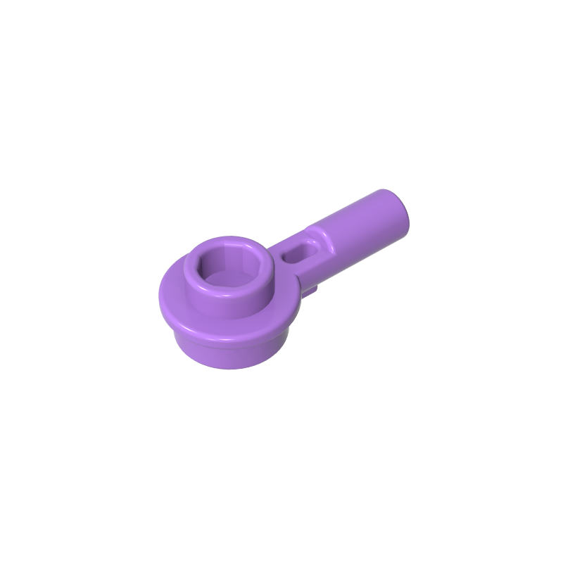 1x1 center hole plate with handle