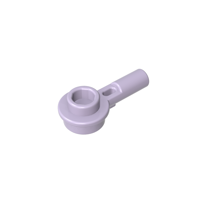 1x1 Center Hole Plate With Handle