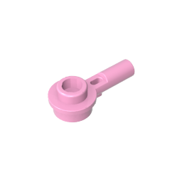 Plate Round 1 x 1 with Hollow Stud and Horizontal Bar 1L-MyGobricks
