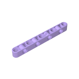 Technic Beam 1 x 9 Thick with Alternating Holes-MyGobricks