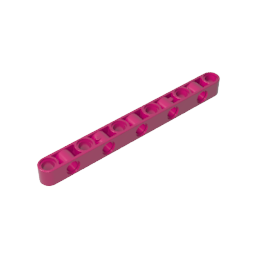 Technic Beam 1 x 11 Thick with Alternating Holes