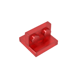 Bracket 2 x 2 with 1 x 2 Vertical Studs