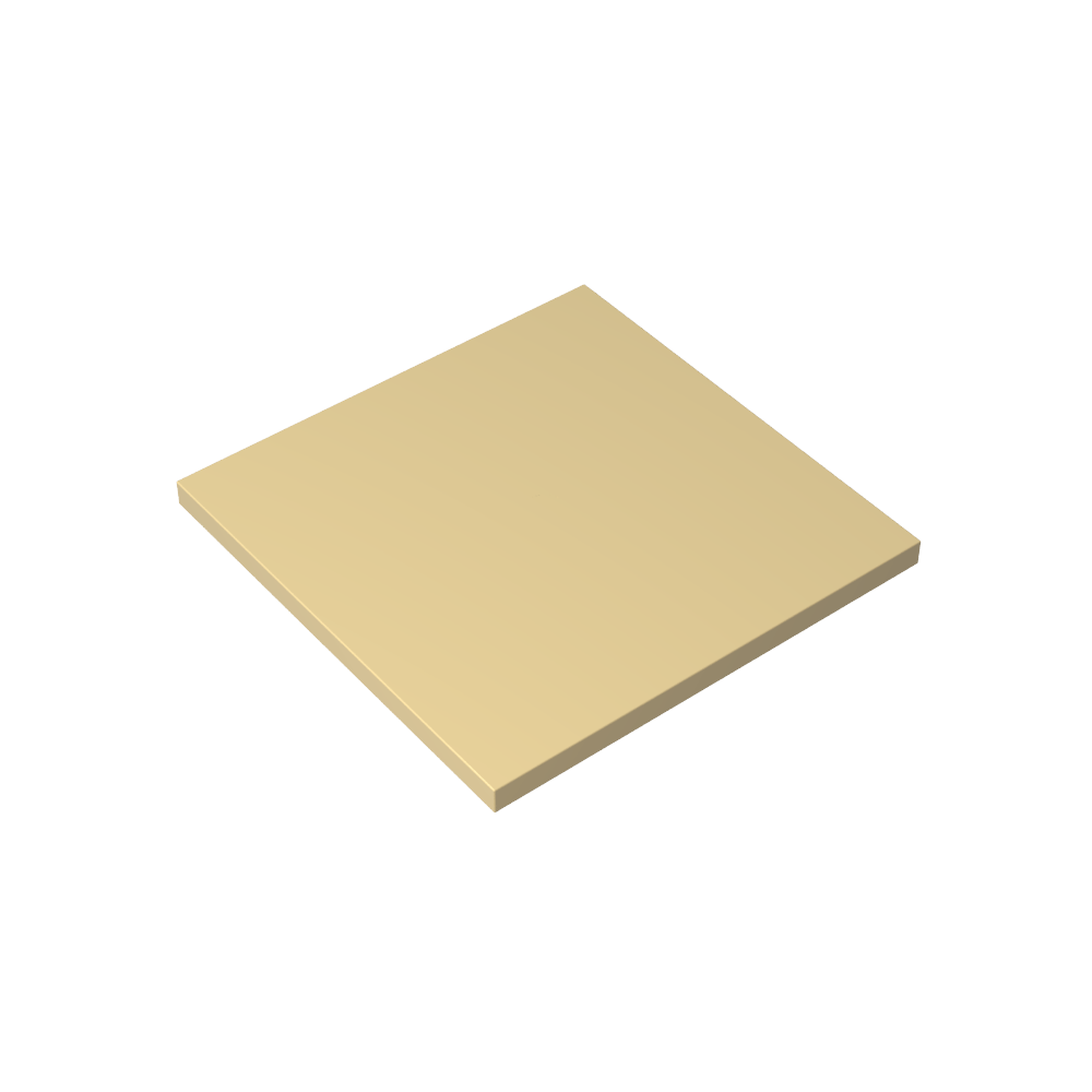Tile 6 x 6 with Bottom Tubes