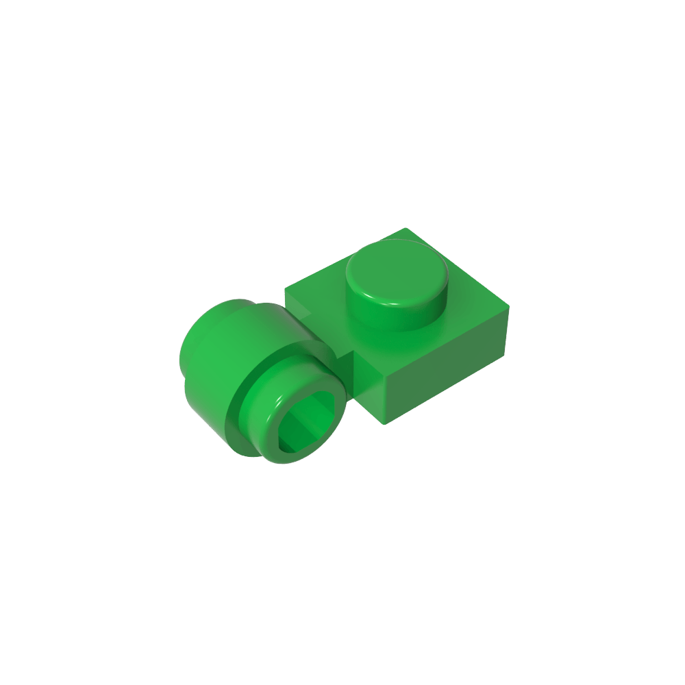 Plate Special 1 x 1 with Clip Light [Thick Ring]-MyGobricks