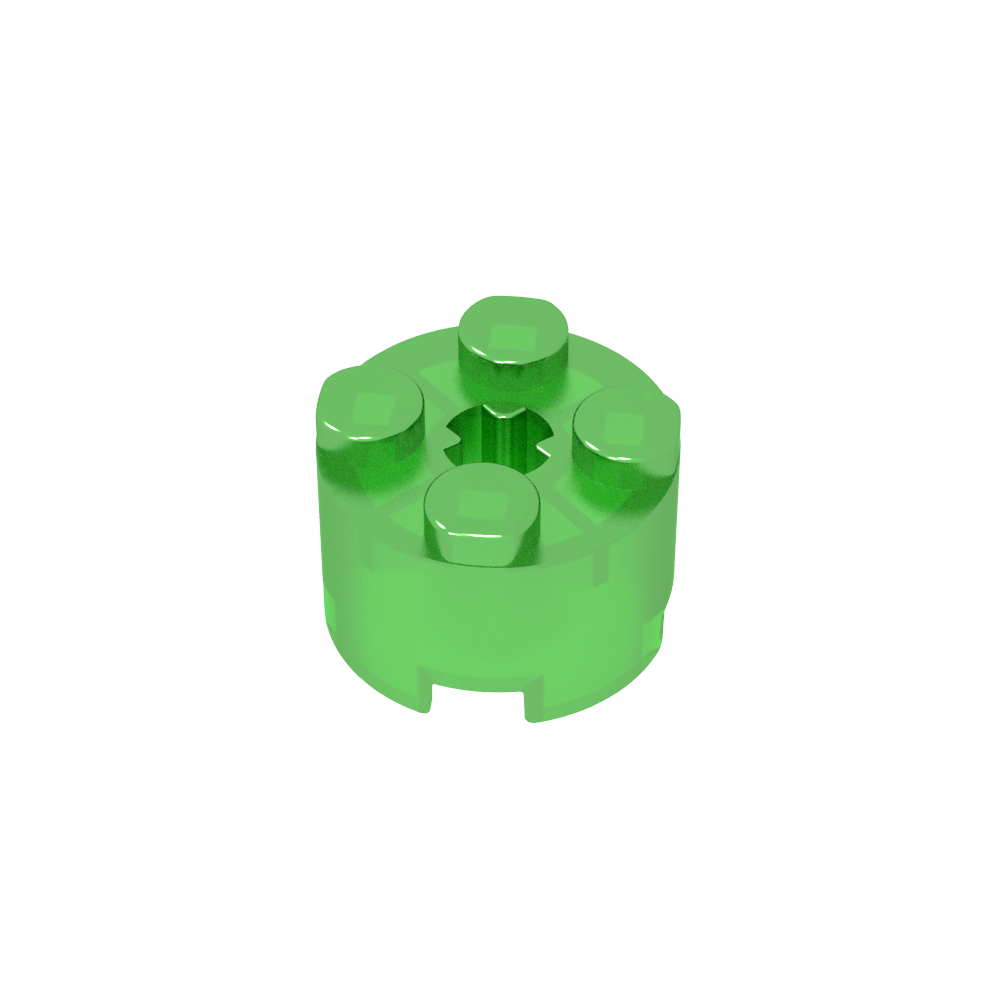 Brick Round 2 x 2 with Axle Hole