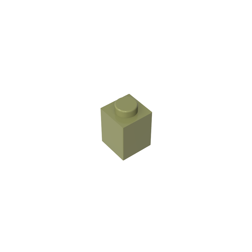 Brick 1 x 1-MyGobricks