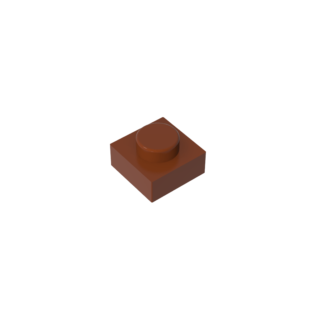 Plate 1 x 1-MyGobricks
