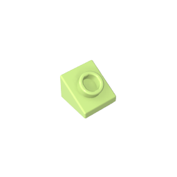 1x1x2/3 Beveled Brick with Dot