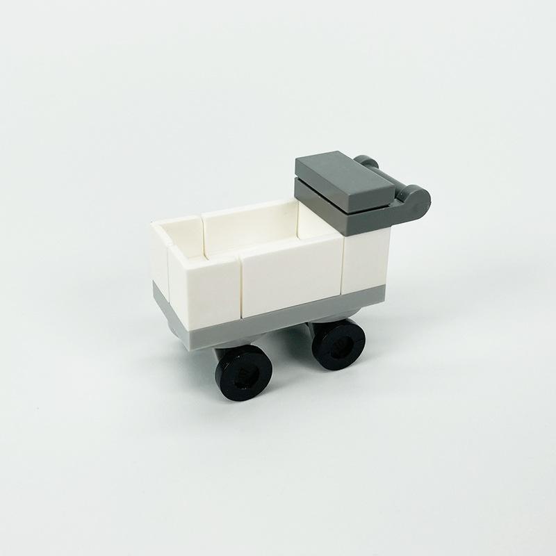 Creative Tableware And Appliance Building Block Set, Cabinet Decoration MOC