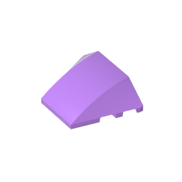 Wedge Curved 4 x 3 No Studs [Plain]-MyGobricks