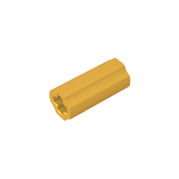 Technic Axle Connector Smooth [with x Hole + Orientation]
