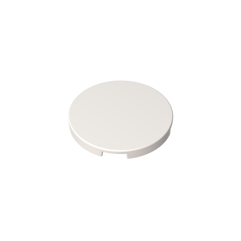 3x3 smooth round plate