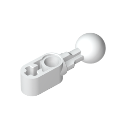 Beam 1 x 2 with Ball Joint Straight