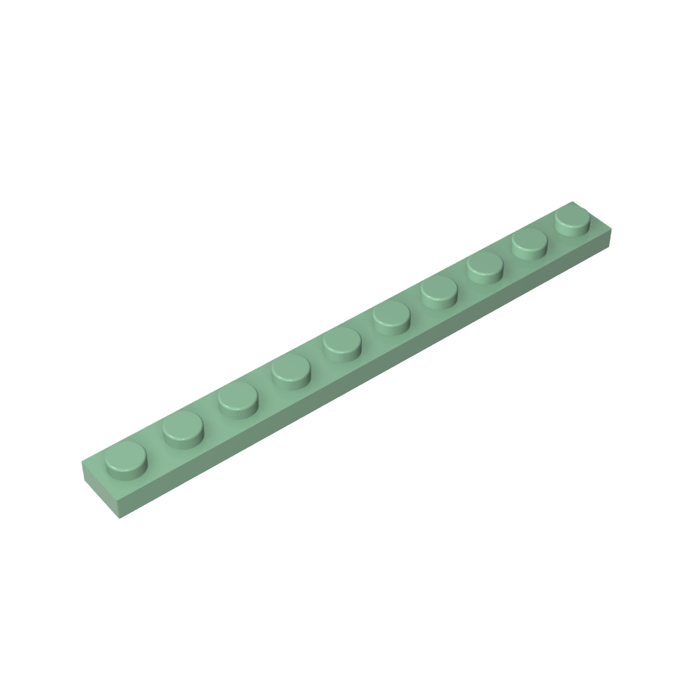 Plate 1 x 10-MyGobricks