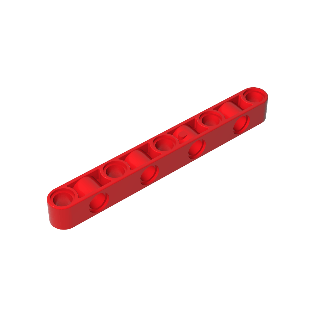 Technic Beam 1 x 9 Thick with Alternating Holes-MyGobricks
