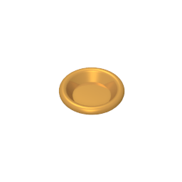 Equipment Dish / Plate / Bowl 3 x 3 [Plain]