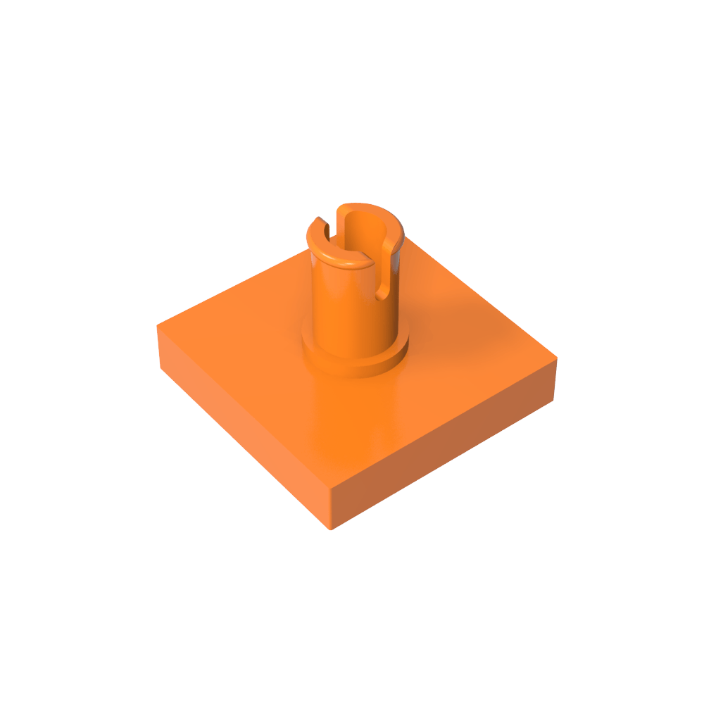 Tile Special 2 x 2 with Pin-MyGobricks