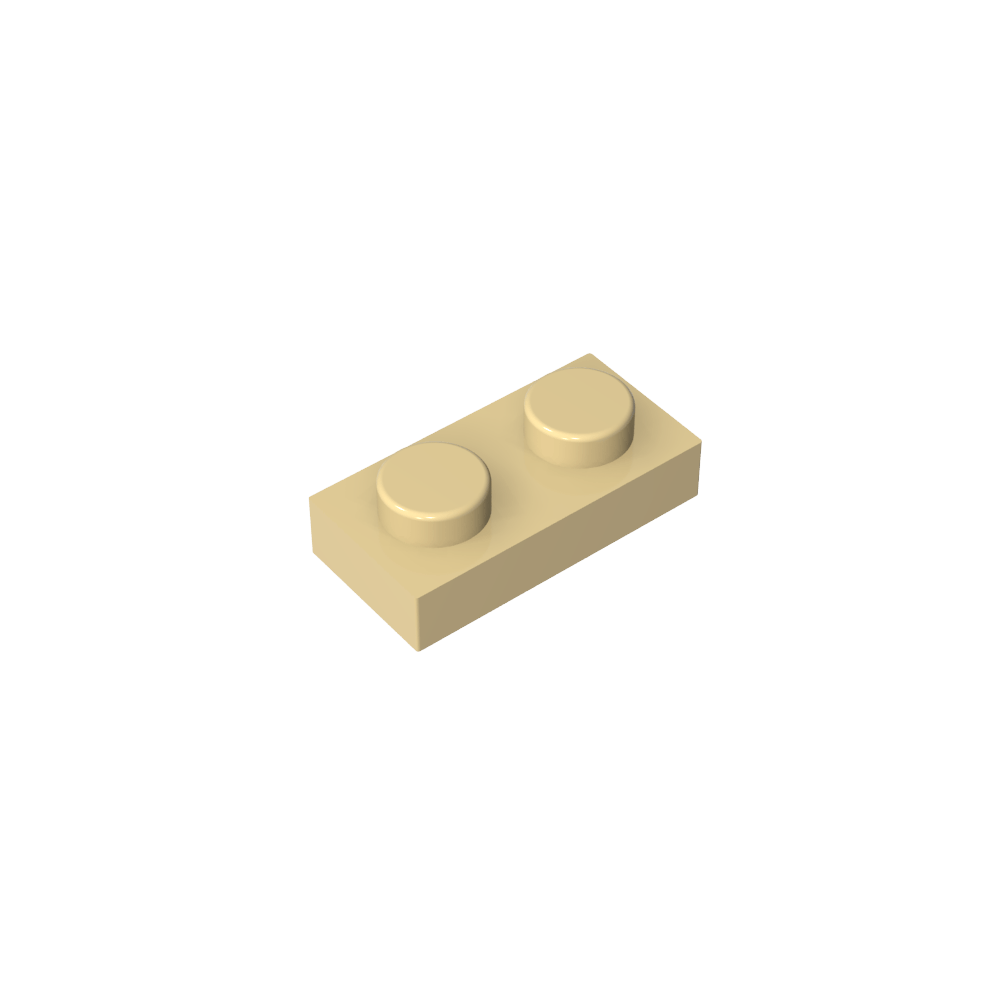 Plate 1 x 2-MyGobricks