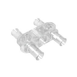 Technic Pin Connector Hub Perpendicular 3L with 4 Pins