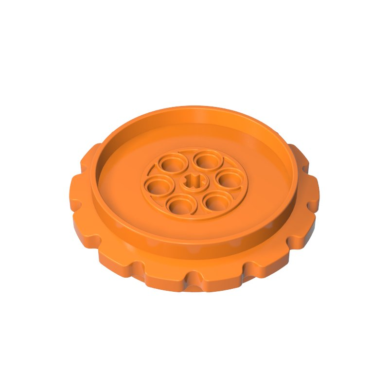 7x7x2 Large Track Wheels