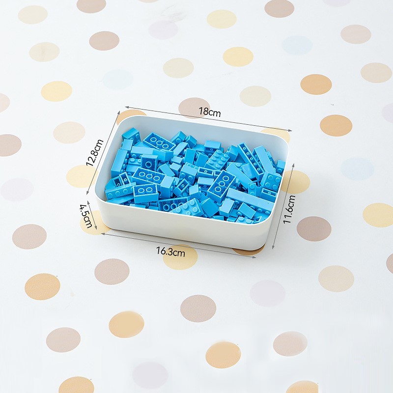 Building Block Storage Box, Parts Sorting Tray, Small Particle Classification Tray, Toy Storage Box