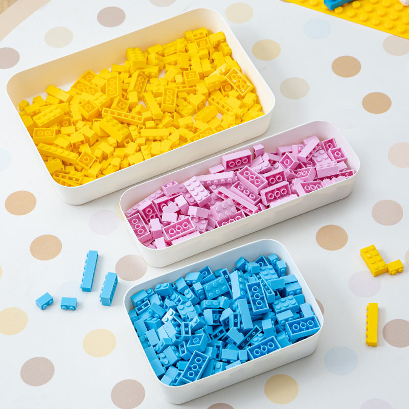 Building Block Storage Box, Parts Sorting Tray, Small Particle Classification Tray, Toy Storage Box