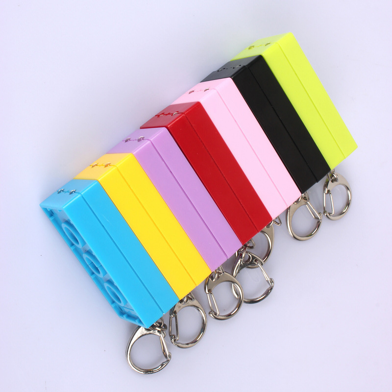 Light-Emitting Infrared Building Blocks, Laser Flashlight, Pet Infrared toy, LED Creative Keychain