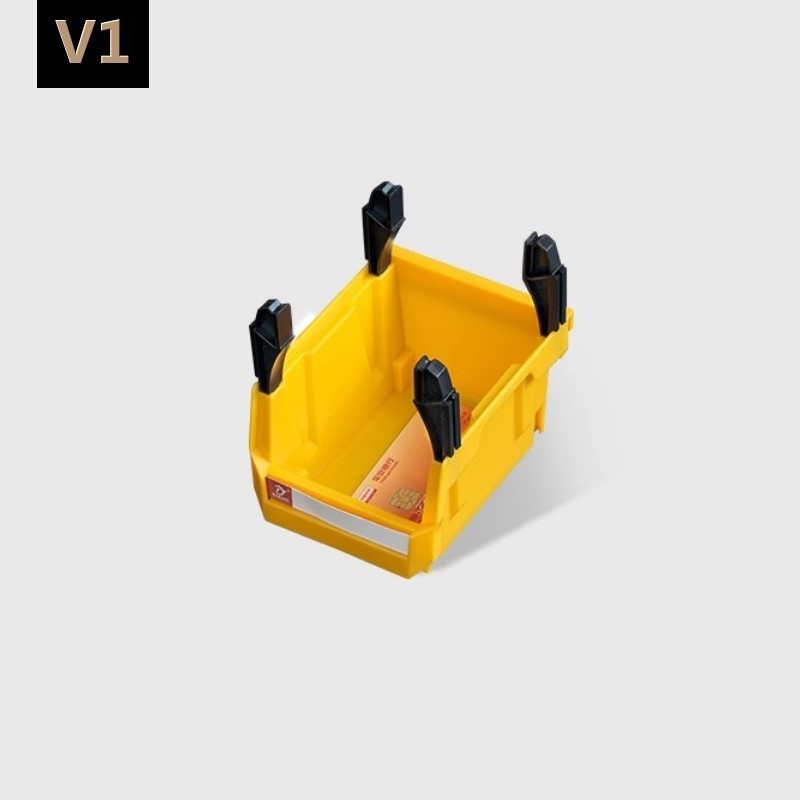 Back Mounted Part Sorting Box, Modular Tool Storage Box, Inclined Mouth Classification Box